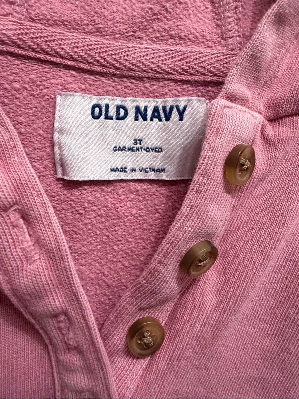 Old Navy cozy pink